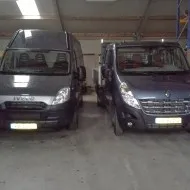 Gespecialiseerd materieel ingezet bij stalrenovatie